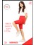 Biker Şort Kırmızı Yüksek Bel Iç Göstermez Esnek Yumuşak Likralı Soft Biker Basics HB4070 3