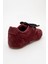 Serena Bordo Süet Deri Kadın Spor Ayakkabı 4