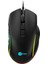 Menashop MS140 Kablolu 6400DPI 10 Makro Tuşlu Rgb LED Aydınlatmalı Gaming Optik Mouse Siyah 1