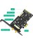 Wifi/3g/4g/lte/ Msata SSD Için 2'si 1 Arada Combo Mini Pcıe - Pcı-E 1x Adaptör ve Msata - Sata3 Adaptör (Yurt Dışından) 3