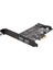 Çift Usb3.0 ve Tip-C M.2 Pcıe Adaptörü M2 SSD Sata B Anahtar Pcı-E Denetleyici Dönüştürücü Yükseltici Kart Için 2280 2260 2242 2230 Ngff (Yurt Dışından) 2