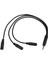 3,5 mm Stereo Ses Ayırıcı Kablo Altın Kaplama 3,5 mm (1/8 Inç) Trrs Stereo Fiş Erkek - 3 x 1/8 Inç 3,5 mm Stereo Jak Dişi 1 Giriş 3 Çıkış Stereo Ses Aux Dağıtıcı Kablo (Yurt Dışından) 3