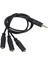 3,5 mm Stereo Ses Ayırıcı Kablo Altın Kaplama 3,5 mm (1/8 Inç) Trrs Stereo Fiş Erkek - 3 x 1/8 Inç 3,5 mm Stereo Jak Dişi 1 Giriş 3 Çıkış Stereo Ses Aux Dağıtıcı Kablo (Yurt Dışından) 4