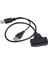 Usb2.0 - Sata Adaptör Kablosu 48CM 2,5 Inç Harici SSD HDD Için (Yurt Dışından) 1