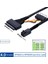 Mini Sas SFF8643 U.2 Ila 8639+15PIN Güç Kablosu Nvme Sabit Disk Veri Bağlantı Kablosu SFF8643 Ila SFF8639 Sabit Disk Kablosu (Yurt Dışından) 4