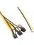 5 Adet Güç Uzatma Kablosu 6 + 2 Pin Kart Hattı 1 Ila 3 6pin + 2pin Adaptör Kablosu 12AWG + 18AWG Madenci Madencilik Için Splitter Tel Btc (Yurt Dışından) 5