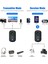 Bluetooth 5.0 Ses Verici Alıcısı, 3'ü 1 Arada Mikrofon, 3,5 mm Aux Bağlantı Noktalı Düşük Gecikmeli Kablosuz Müzik Adaptörü (Yurt Dışından) 4