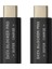 2pcs USB Type-C Veri Engelleyici Usb-C Juice Jak Adaptörü Desteği Hızlı Şarj (50V/5A) Veri Hırsızlığını Durdur (Siyah) (Yurt Dışından) 4