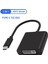 Usb3.1 Tip C Erkek DVI Kablo Dönüştürücü Tip C Dizüstü Bilgisayar Monitörü Için Genişletilmiş Güç Adaptörü Kablo Konektörü Siyah (Yurt Dışından) 5