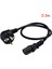 Ab Güç Kablosu Euro Tipi F Schuko Fiş Iec C13 Pc Bilgisayar Monitörü Yazıcı Tv Için Güç Kaynağı Kablosu (0., Ab Fişi) (Yurt Dışından) 3