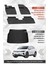 Volkswagen Id.4 2020+ Uyumlu 4.5d Premium Havuzlu Oto Paspas ve Liner Marka 3D Üst Bagaj Havuzu 1