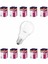 LED 8,5-60W Ampul 10'lu Paket 6500K Beyaz Işık 1