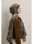 Elegant Desen Şal Bej 4