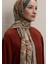 Elegant Desen Şal Somon 2
