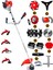 Italia Pro 860 11 In 1 Ful Set Yan Tipi Benzinli Tırpan + Toprak Eşeleme + Akrobat Çapa Roket Başlık 1