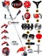 Italia Pro 860 11 In 1 Ful Set Yan Tipi Benzinli Tırpan + Toprak Eşeleme + Akrobat Çapa Roket Başlık 2