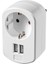 Ideenwelt USB Gırıslı Soket 3 In 1 Bsc 1