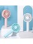 USB Mini Fan Şarj Edilebilir Taşınabilir El Tembel Geçici Seyahat Alışveriş Soğutma Ev Araba Hava Soğutucu-Pembe (Yurt Dışından) 1