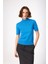 Mavi Yarım Balıkçı Yaka Kadın Kazak 1