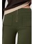 Yeşil Cep Detaylı Fermuarlı Kadın Pantolon 4