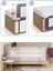 110 cm Yatak Bariyeri Sweet Dreams Desenli Katlanır Baza Korkuluğu Foldable Bed Rail 5