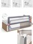 110 cm Yatak Bariyeri Sweet Dreams Desenli Katlanır Baza Korkuluğu Foldable Bed Rail 6