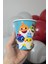 Baby Shark Tema Karton Bardak 8li 1