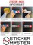 Masters Red Kit Motorsiklet,kask,laptop,motor ve Oto Araç Sticker Etiket 15 x 12 cm 3