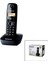 KX-TG1611 Oval Kablosuz Dijital Telsiz Telefon Siyah 1