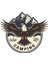 Aksesuar Off Road Camping Offroad Adventure Sticker Kartal 14 x 12 cm 1