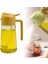 Yağı İçin Yağ Spreyi, Yağ Püskürtme Şişesi, Dahiyane 2'si 1 Arada Fonksiyonlu, 470 ml Çok Fonksiyonlu Cam Yağ Spreyi (Turuncu) 1