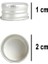 6'lı 50 ml Gümüş Metal Kapaklı Cam Zencefil Shot Şişesi Söz Nişan Hediyelik Kolonya Şişesi C1-1-149 3