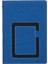 VNT-1409-LCV Termo Suni Deri Not Defteri, Lacivert 1