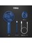 Tquens Taşınabilir Şarjlı Mini Fan Sessiz Soğutucu H900 Blue - 000EH24398 2