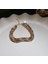 Gold Leopar Desenli Taşlı Şık Sallantılı Küpe Choker Kolye Su Yolu Bileklik Set 2