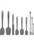 VLT1178 Drongo 9'lu Spatula Set Gri 1
