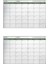 Manyetik Yapışkanlı Bir Aylık Program Planlayıcı Takvim 85X56 cm Gri 2