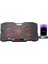 Sx-25 Faster 9-15,6" 5 Fanlı Notebook Soğutucu Stand Telefon Standlı Siyah 1