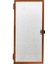 Sineklik Menteşeli Pencere Sinekliği Kahverengi (En: 0-70 Cm. Boy: 0-130 Cm) 1