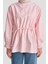 Bağcık Detaylı Pamuk Bluz 24K3619 Pembe 5