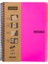 Capricorn Neon Serisi, A4, 6 Konulu (3 Kareli, 3 Çizgili) 180 Yaprak Pp Kapaklı Spiralli Defter, Pembe 1
