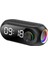 Bluetooth Dijital Masa Saati Fm Radyo + Tf Kart + Aux + Saat Alarm Hoparlör Şarjlı 1
