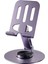 Metal Stand Tablet Telefon Tutucu 360 Derece Dönerli Ayarlanabilir Mor Telefon Tablet Standı Yüksek Kalite Masaüstü Stand 1