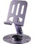 Metal Stand Tablet Telefon Tutucu 360 Derece Dönerli Ayarlanabilir Mor Telefon Tablet Standı Yüksek Kalite Masaüstü Stand 2