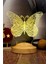 LED Lamba, Kelebek Tasarımlı 3D Gece Lambası, Kelebek Desenli LED Masa Lambası 2