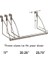 Storage Hold N Over The Door Closet Valet- Over The Door Clothes Organizer Raf ve Kapı Askısı Giyim Veya Havlu, Ev ve Yurt Odası Depolama ve Organizasyon Için 2