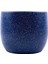 Tasarımı Ev Dekorasyon Aksesuar Lacivert Granit Toprak Saksı Saksılık Salon Çiçeklik - 19 cm 1