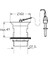 Lavabo Sifon Tapası - 28940000 2