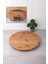 Home DPT32, Bambu Döner Standlı Pizza Sunum Tahtası 31 cm 1