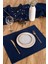 Wellstil Premium Keten Amerikan Servisi 35 x 45 (Lacivert, 6) 3